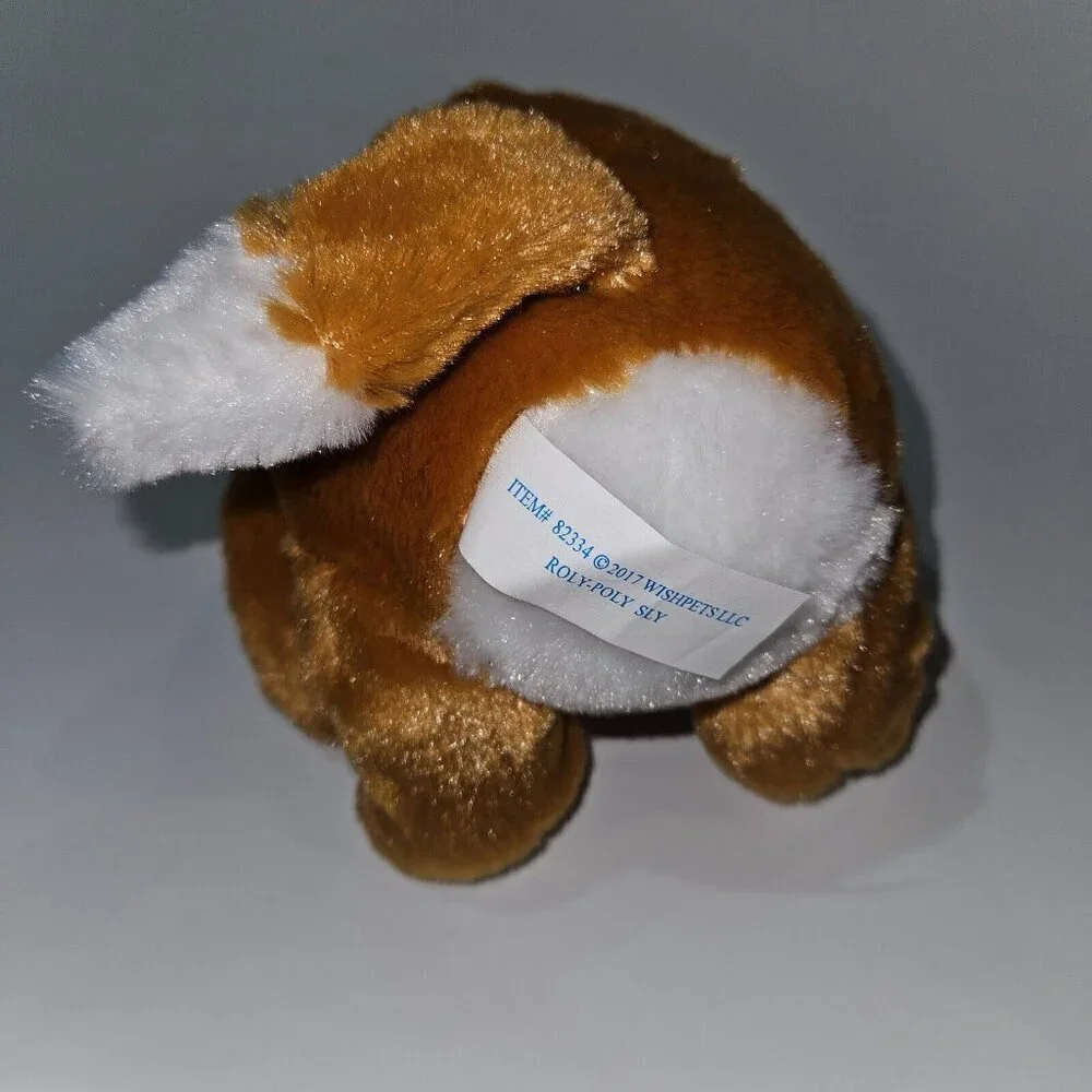 NEW 2017 Wishpets Roly Poly Sly Fox Plush 6